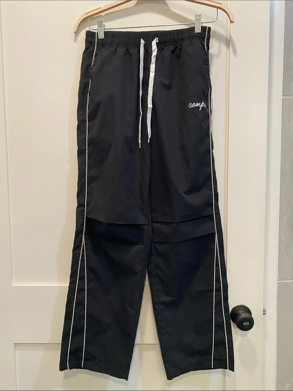 Campus drawstring track pants.